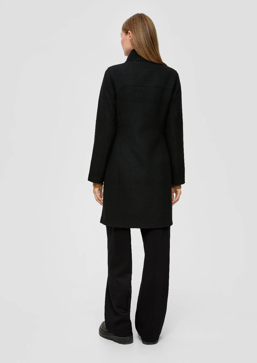 S.Oliver Twillmantel Mit Stehkragen