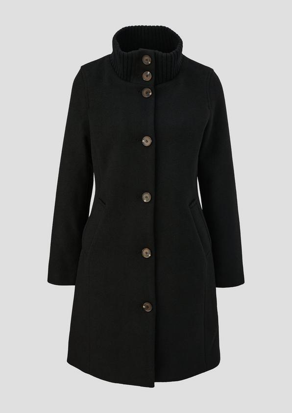 s.Oliver Twillmantel mit Stehkragen