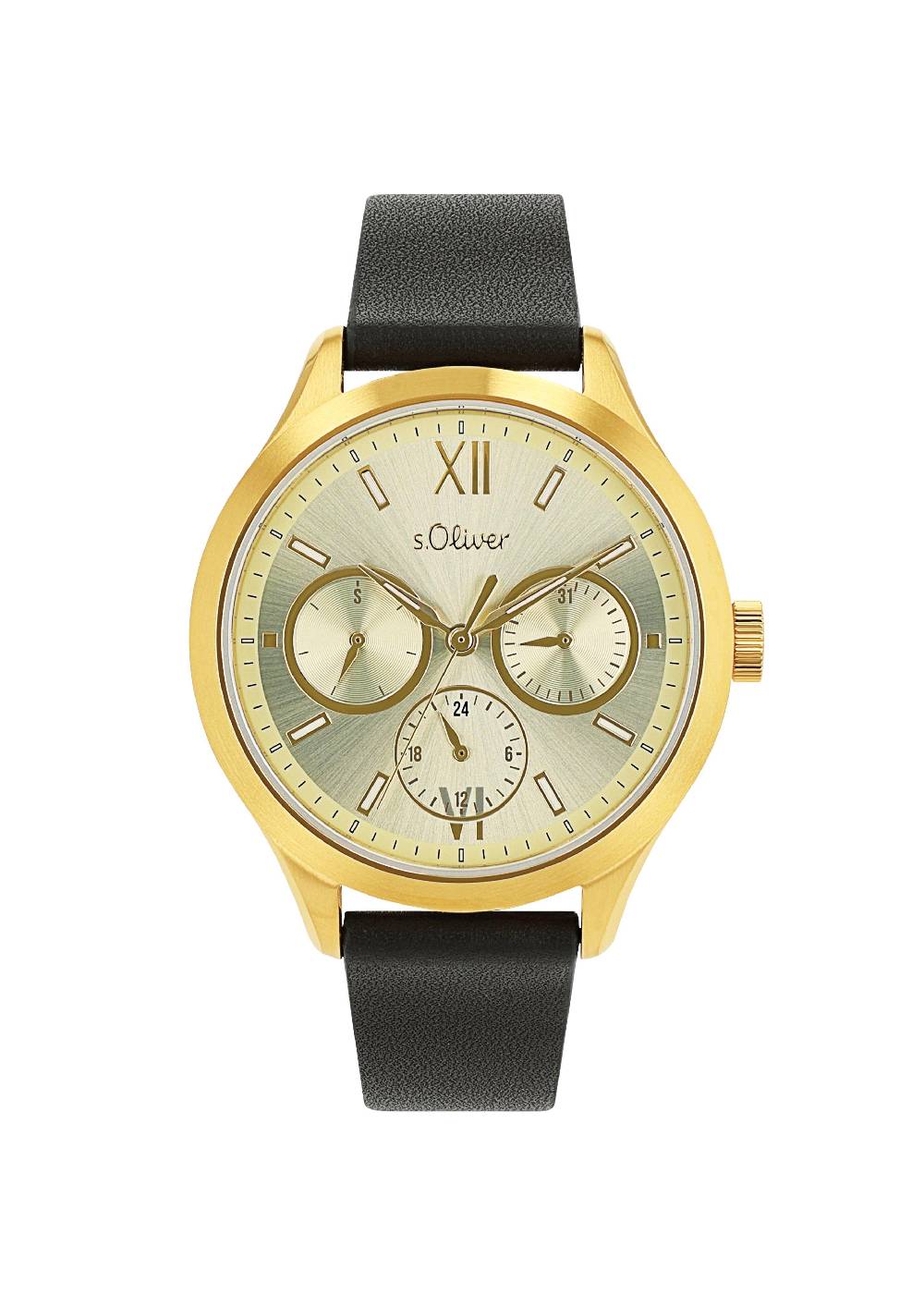 S.Oliver Uhr Mit Lederarmband