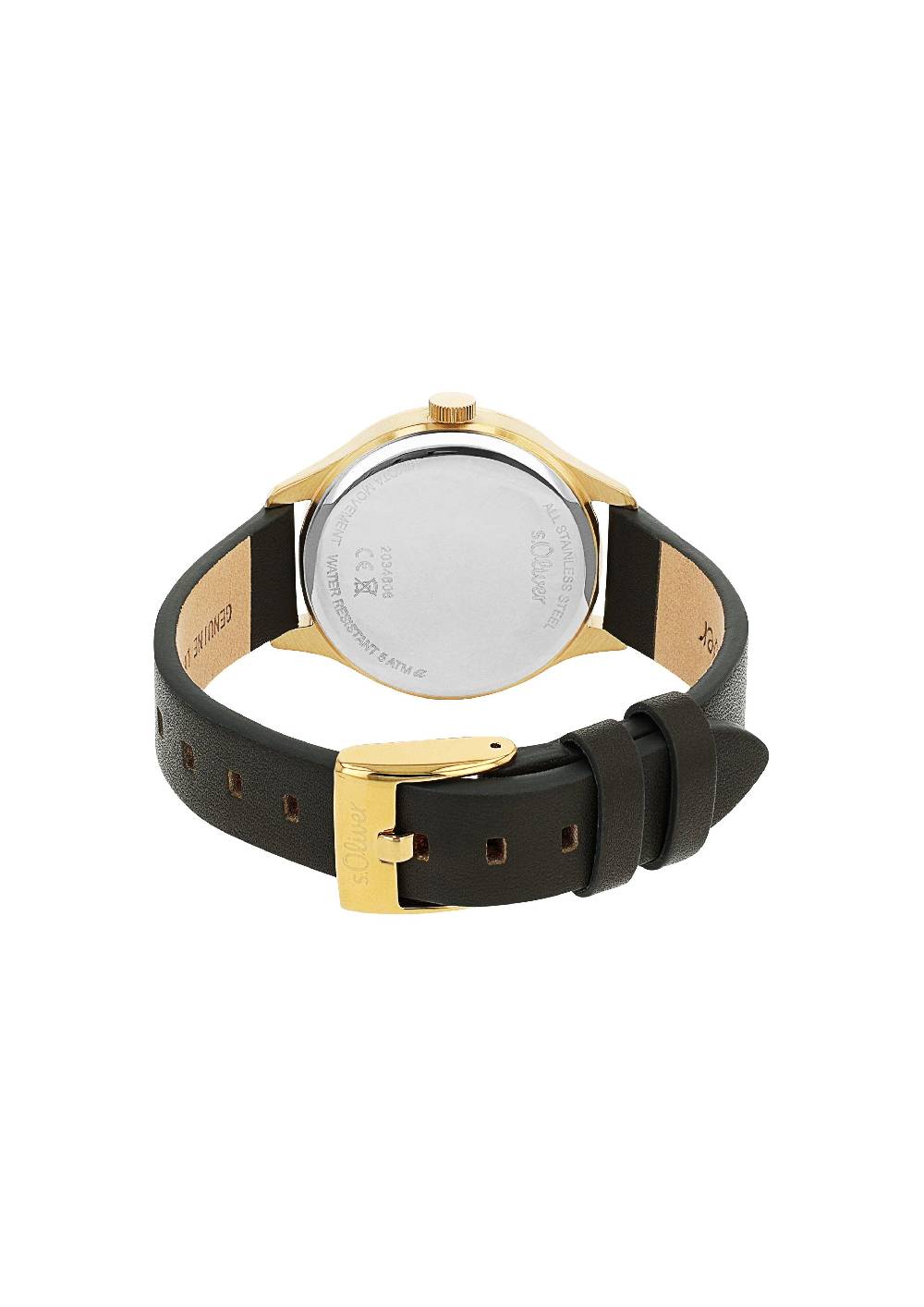 S.Oliver Uhr Mit Lederarmband