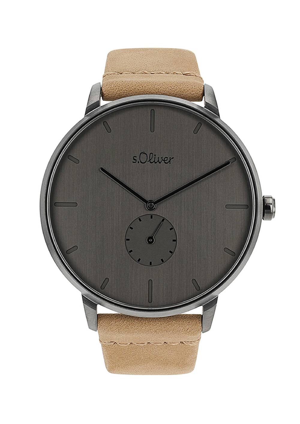 S.Oliver Uhr Mit Lederarmband