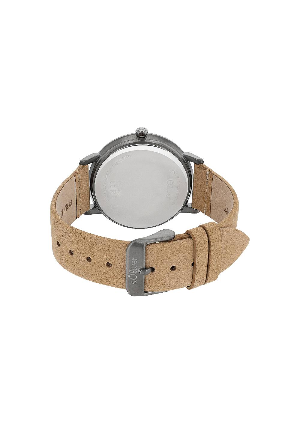 S.Oliver Uhr Mit Lederarmband