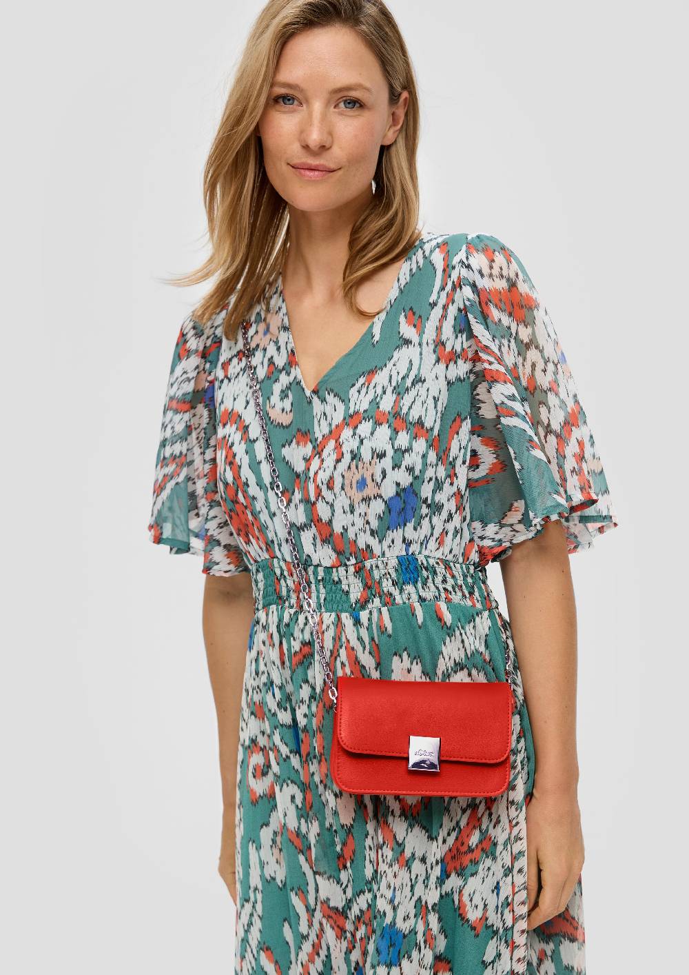 S.Oliver Umhängetasche Mit Ketten-Schulterriemen