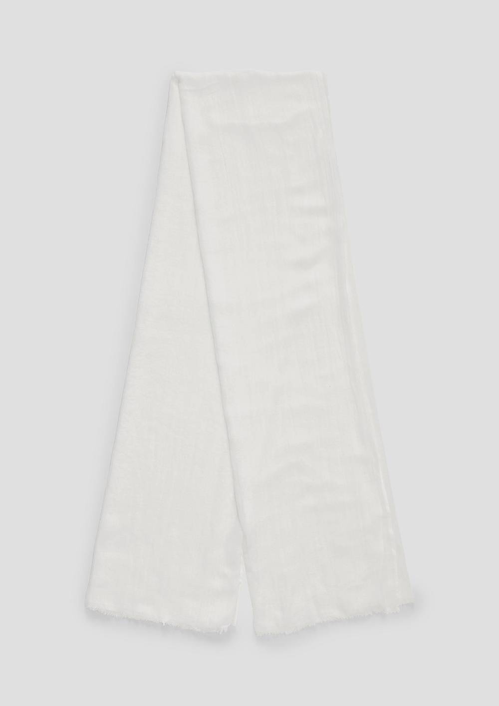 S.Oliver Unifarbener Schal Aus Leichtem Polyester