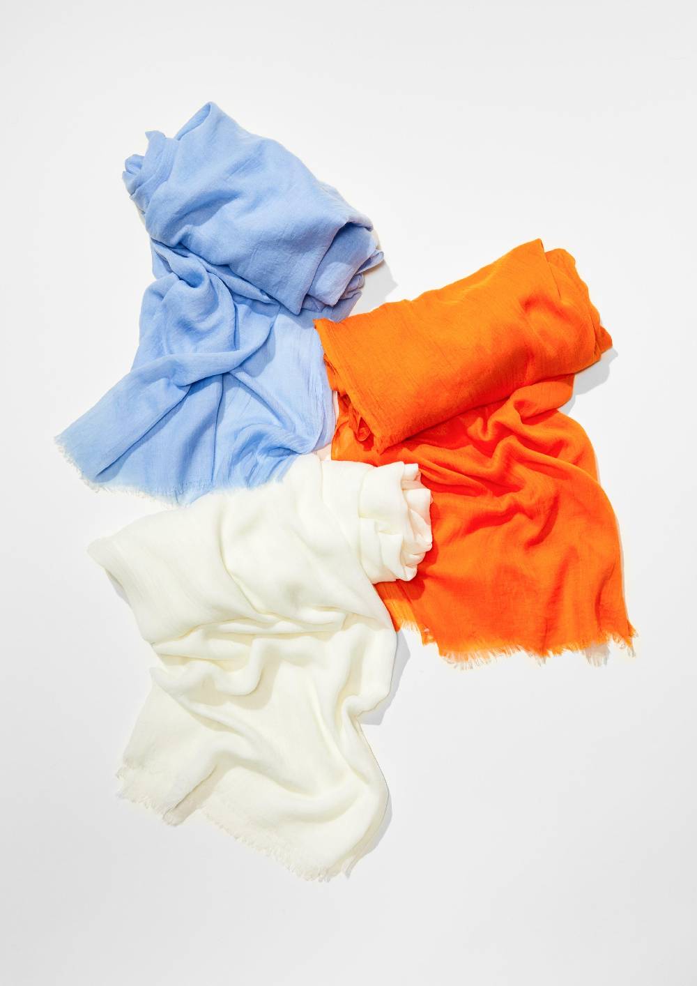 S.Oliver Unifarbener Schal Aus Leichtem Polyester