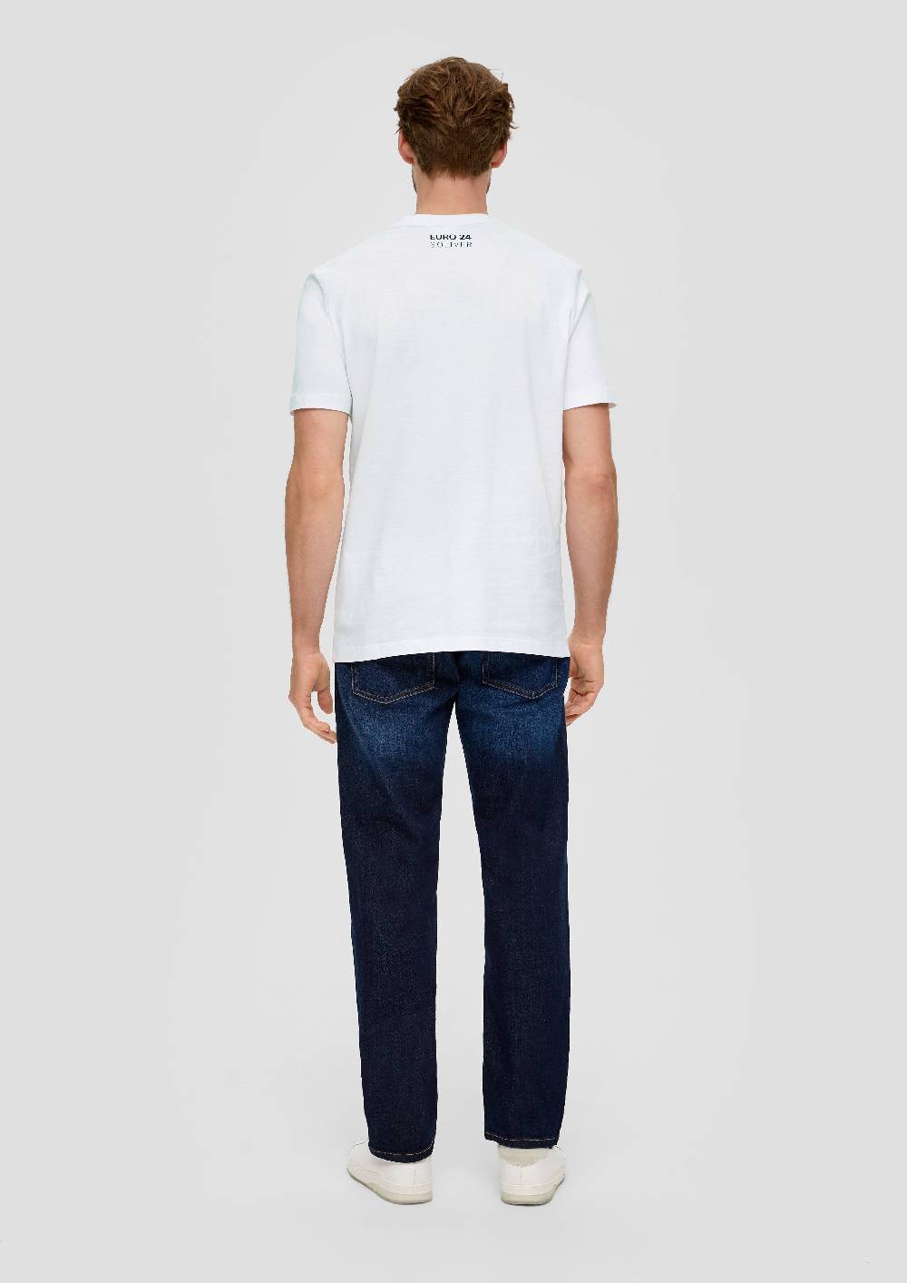 S.Oliver Unisex Baumwoll-T-Shirt Mit EM-Print
