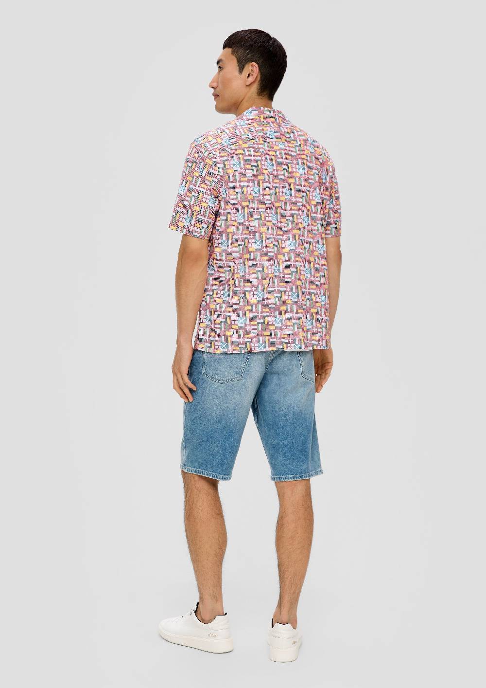S.Oliver Unisex Kurzarmhemd Mit EM-Print