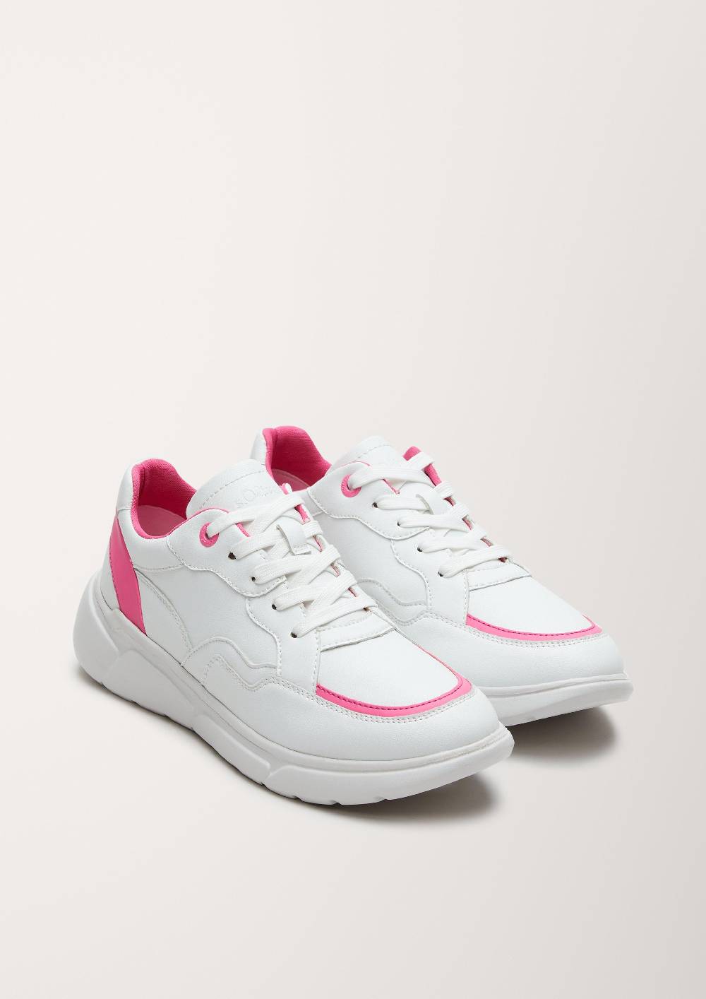 S.Oliver Vegane Sneaker Im Materialmix