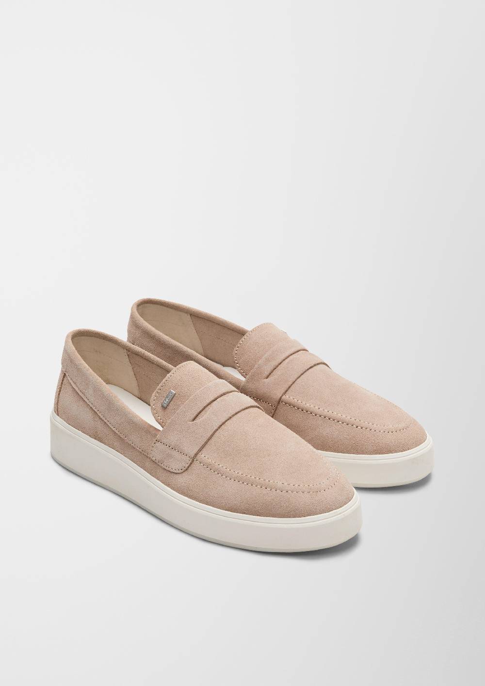 S.Oliver Velours-Slipper Mit Zier-Element