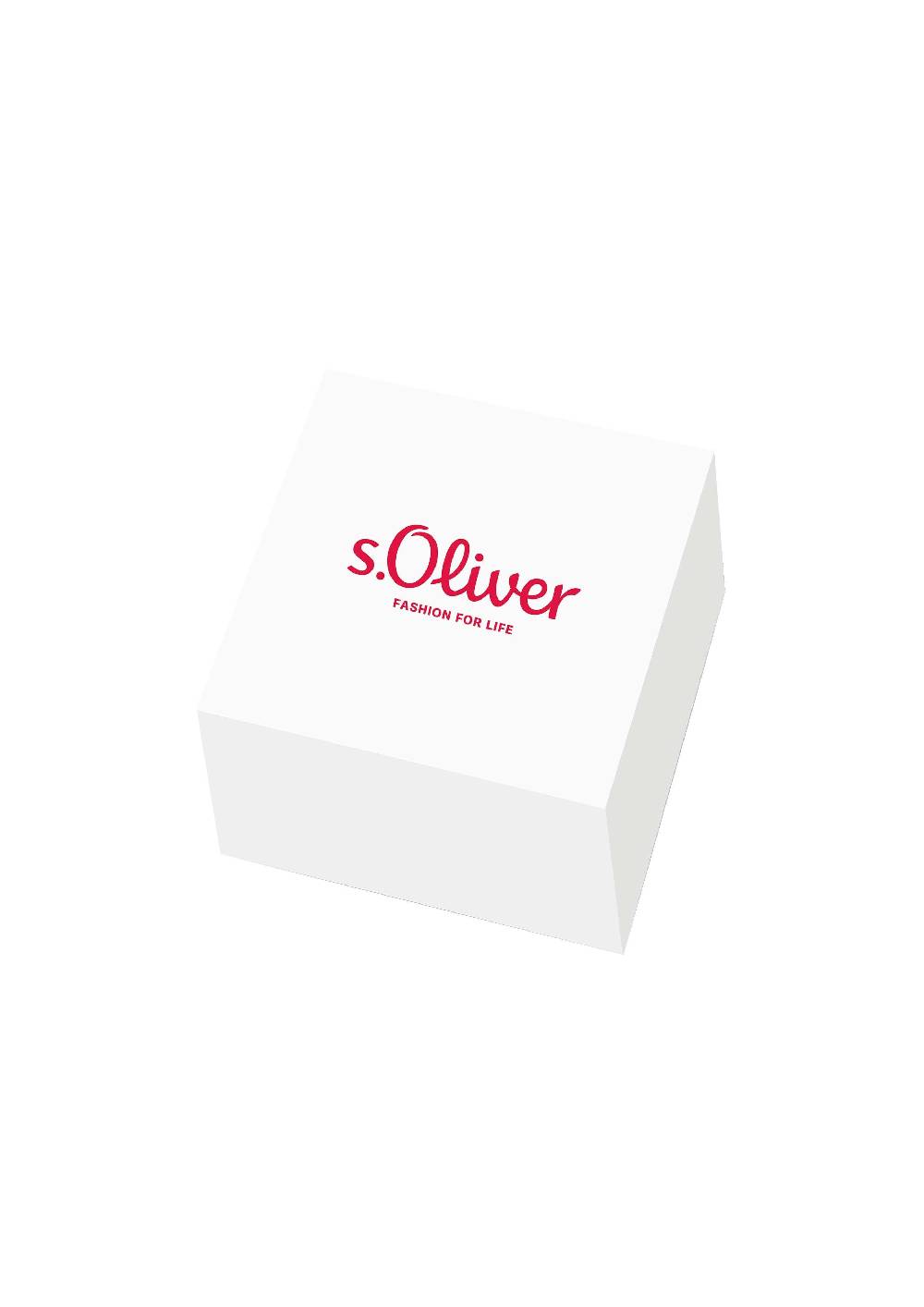 S.Oliver Vergoldeter Ring Mit Zirkonia-Stein