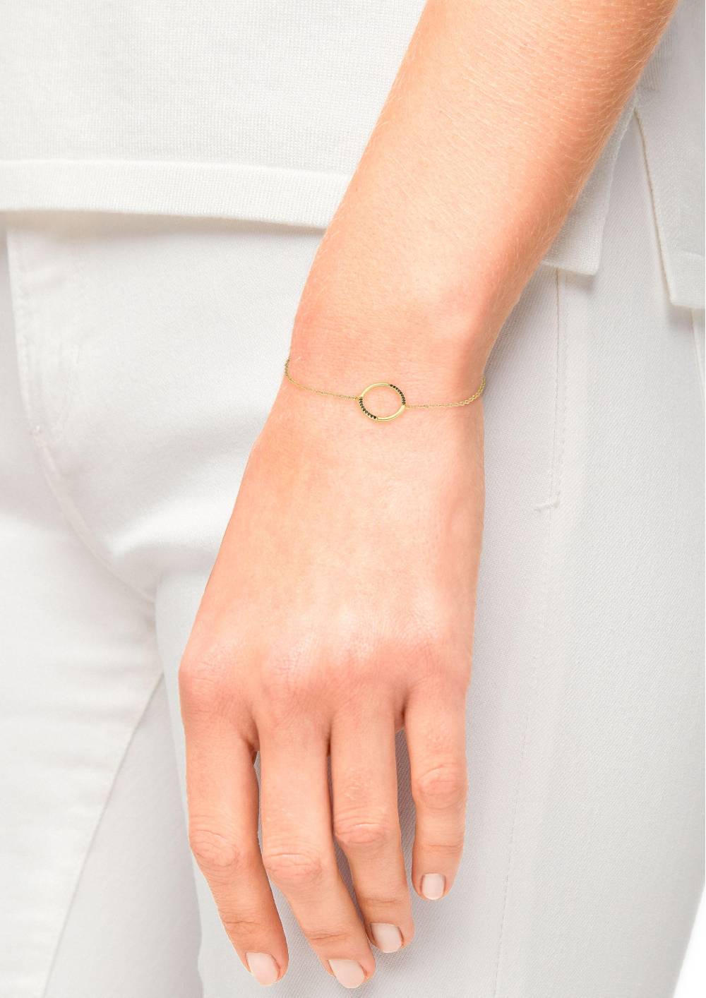 S.Oliver Vergoldetes Armband Aus Sterling Silber