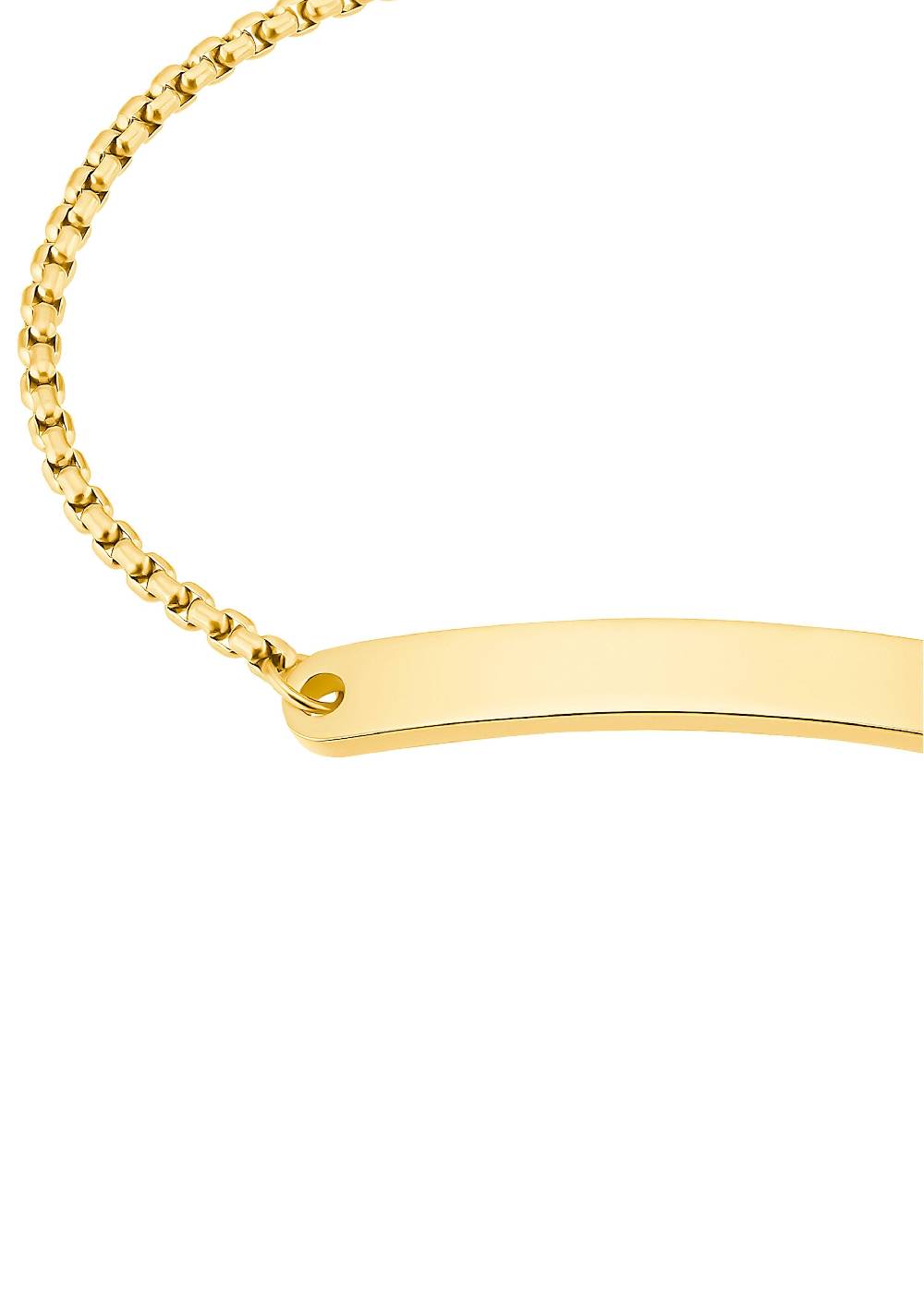 S.Oliver Vergoldetes Edelstahl-Armband