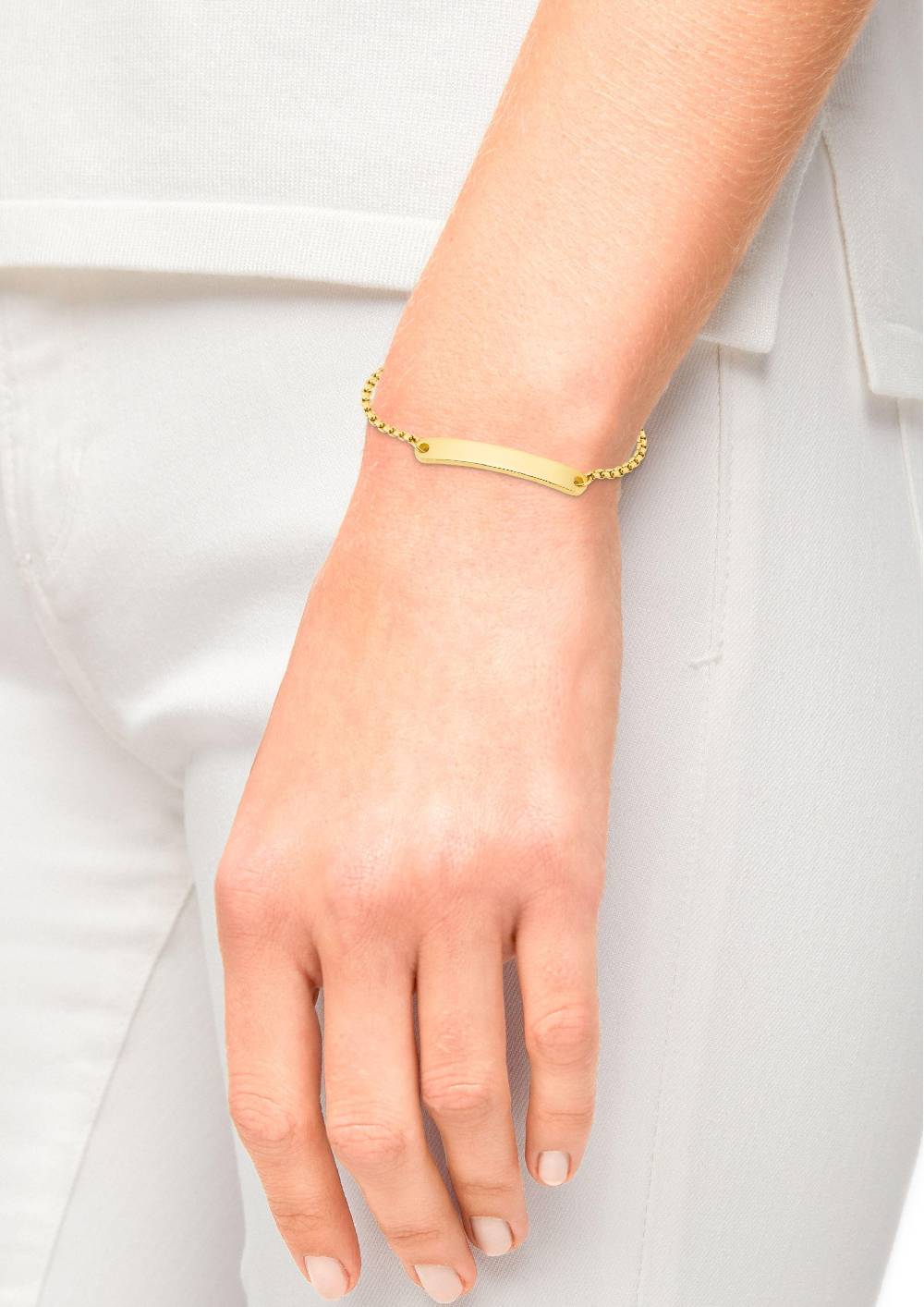 S.Oliver Vergoldetes Edelstahl-Armband