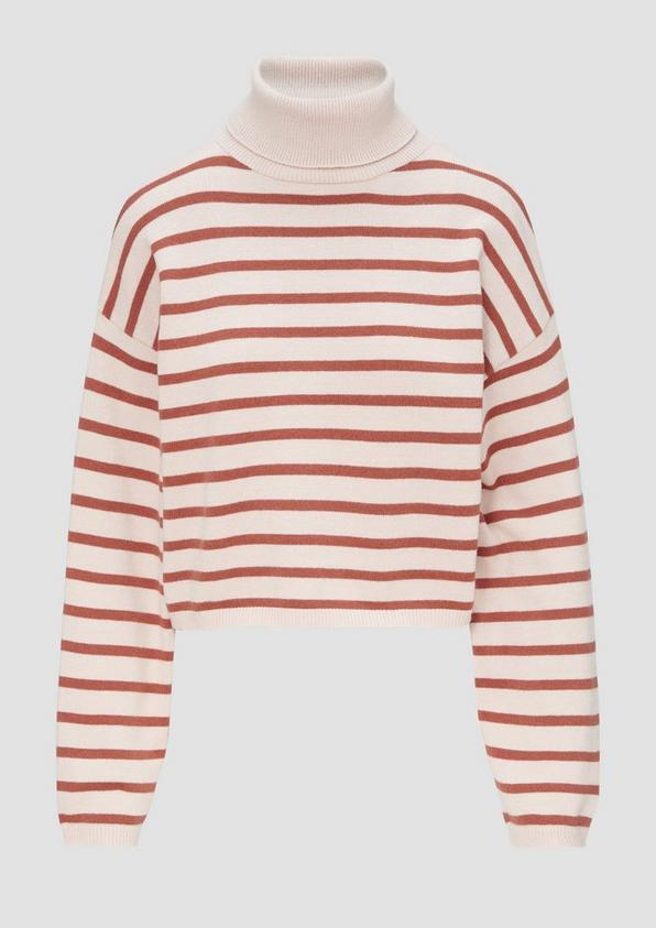 S.Oliver Verkürzter Pullover Aus Viskosemix