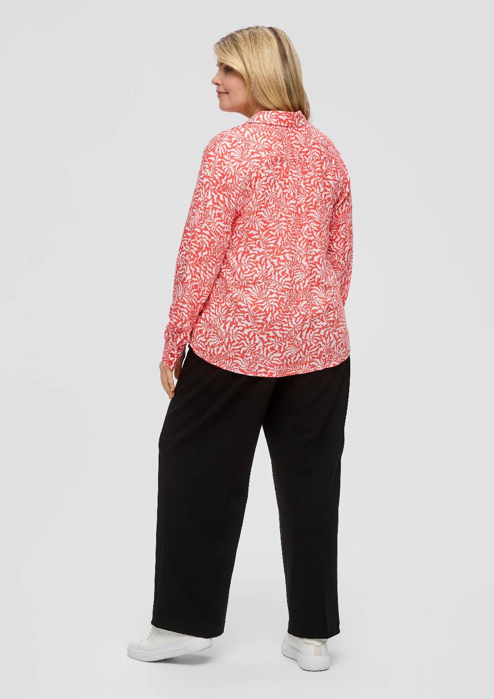S.Oliver Viskosebluse Mit All-over-Print