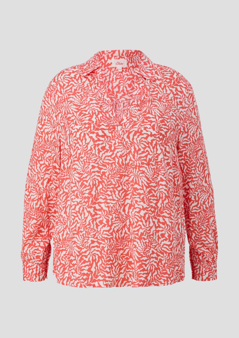 S.Oliver Viskosebluse Mit All-over-Print