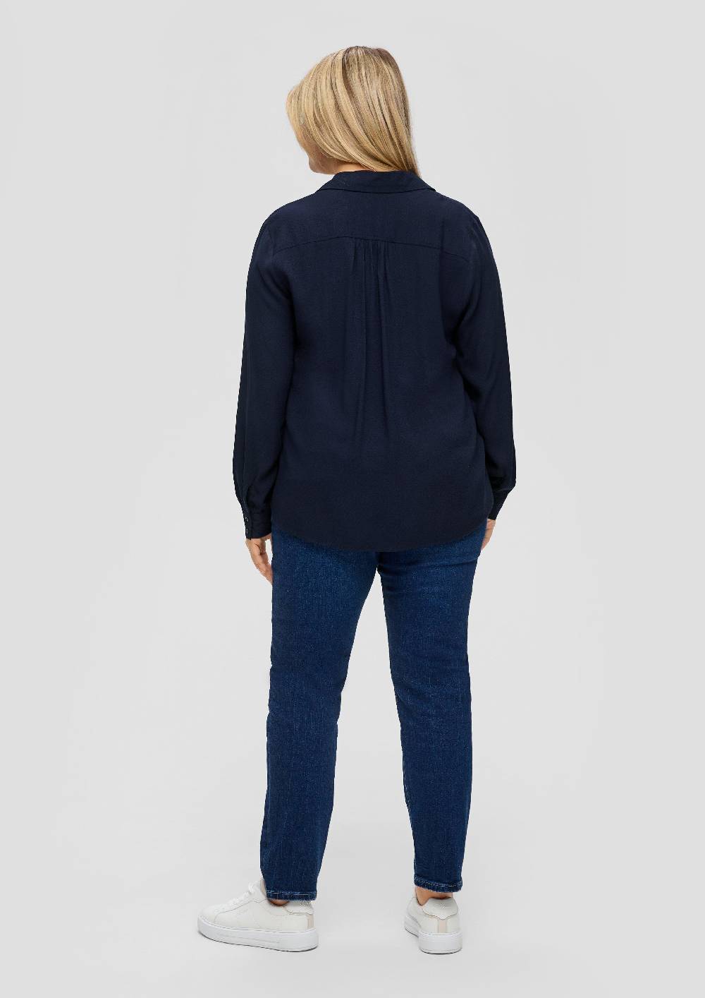 S.Oliver Viskosebluse Mit All-over-Print