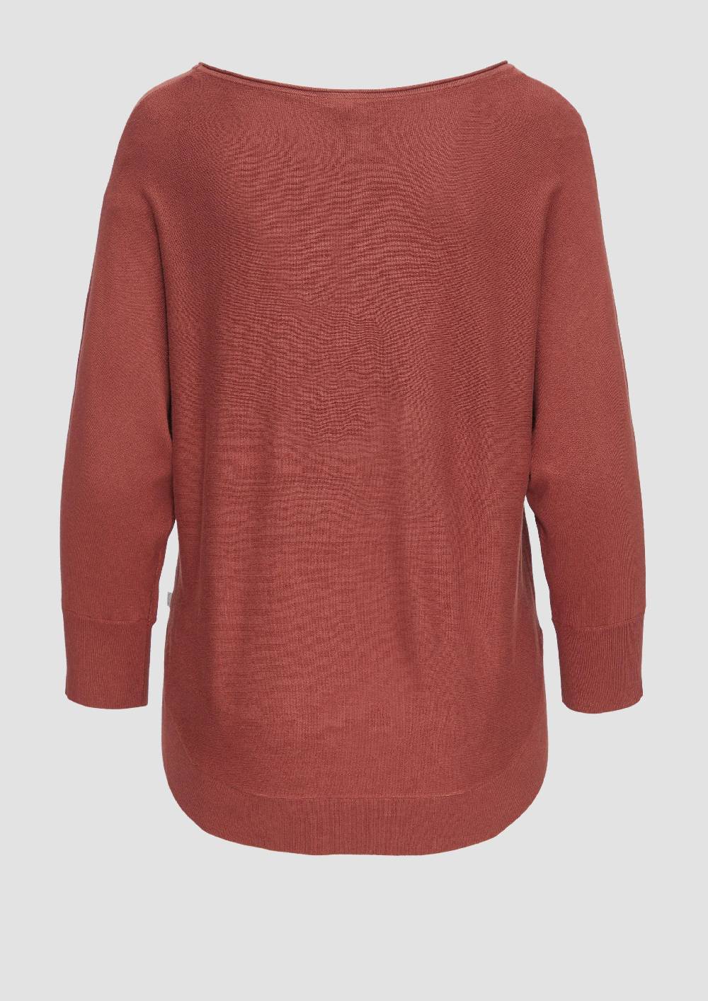 S.Oliver Viskosemix-Pullover Mit Fledermausärmeln