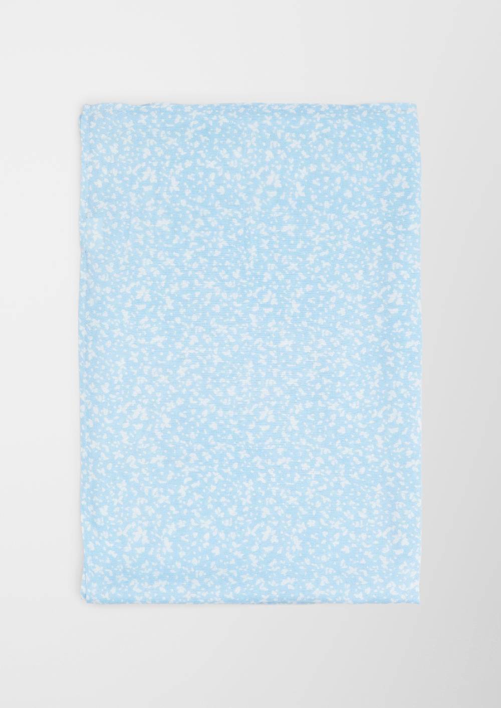 S.Oliver Viskoseschal Mit Floralem Muster