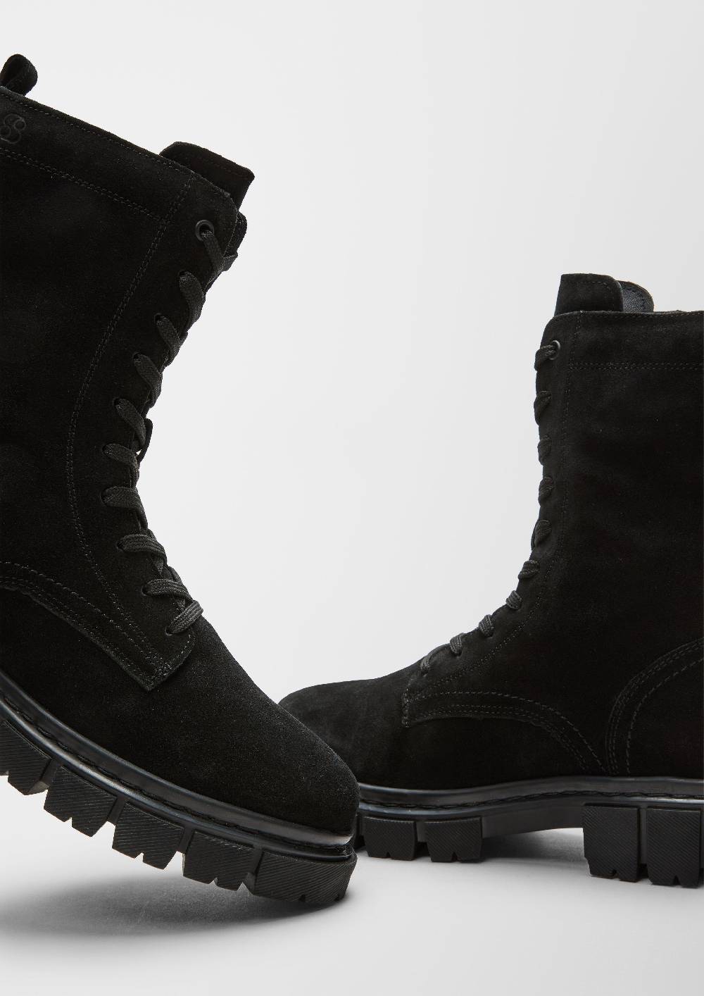 S.Oliver Warm Gefütterte Lederstiefel