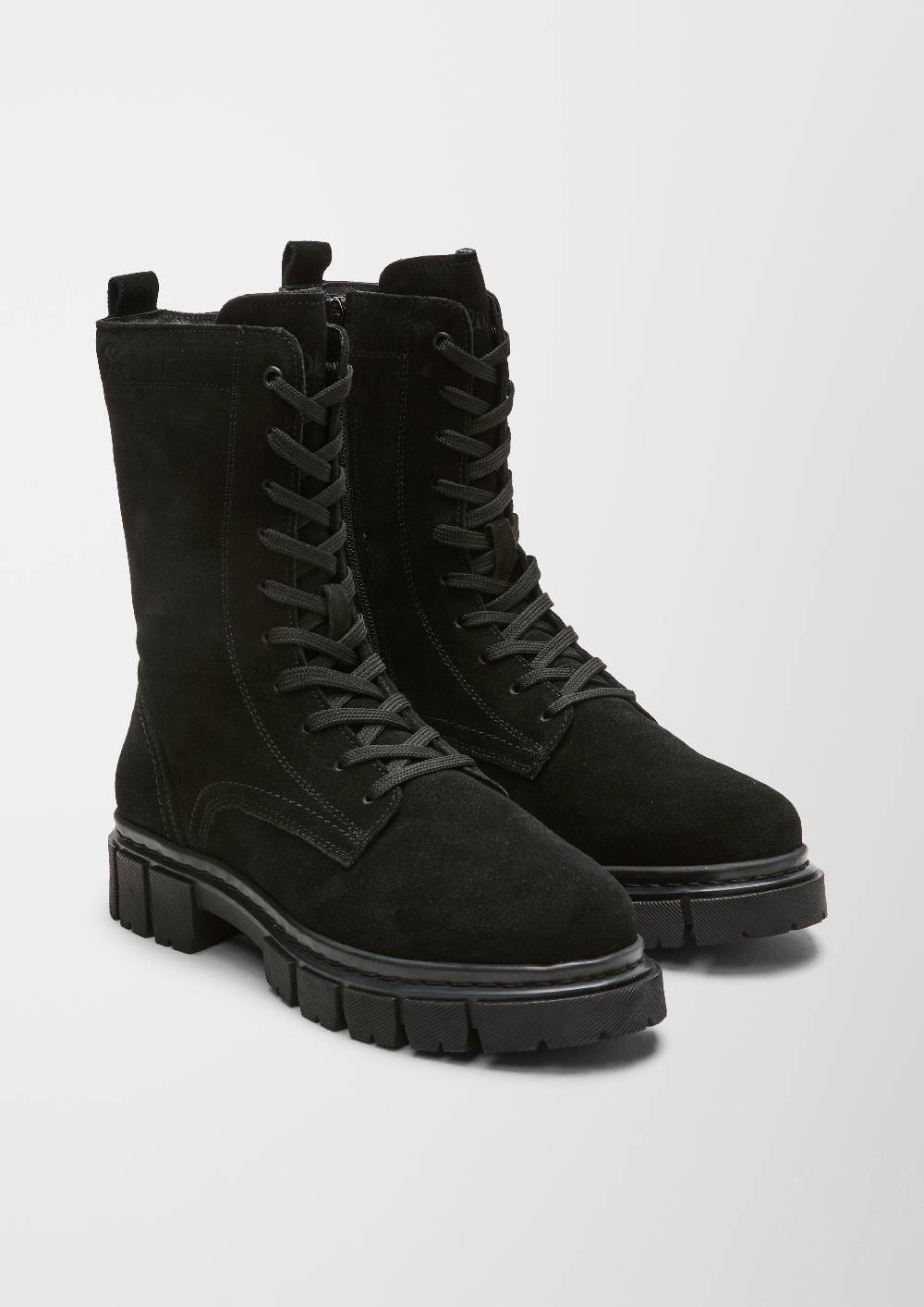 S.Oliver Warm Gefütterte Lederstiefel