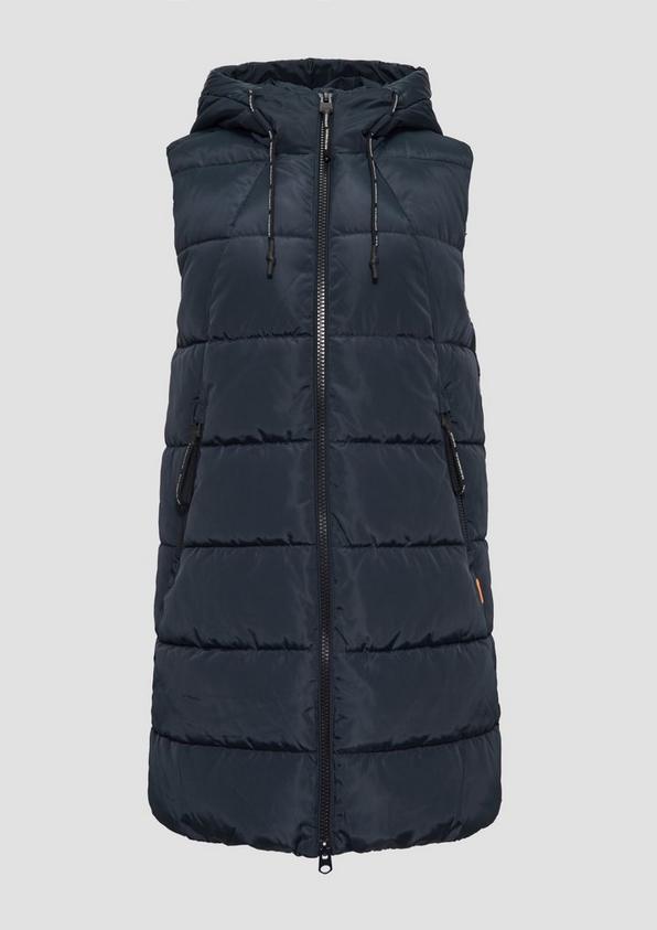 s.Oliver Wattierte Outdoor-Weste mit Kapuze