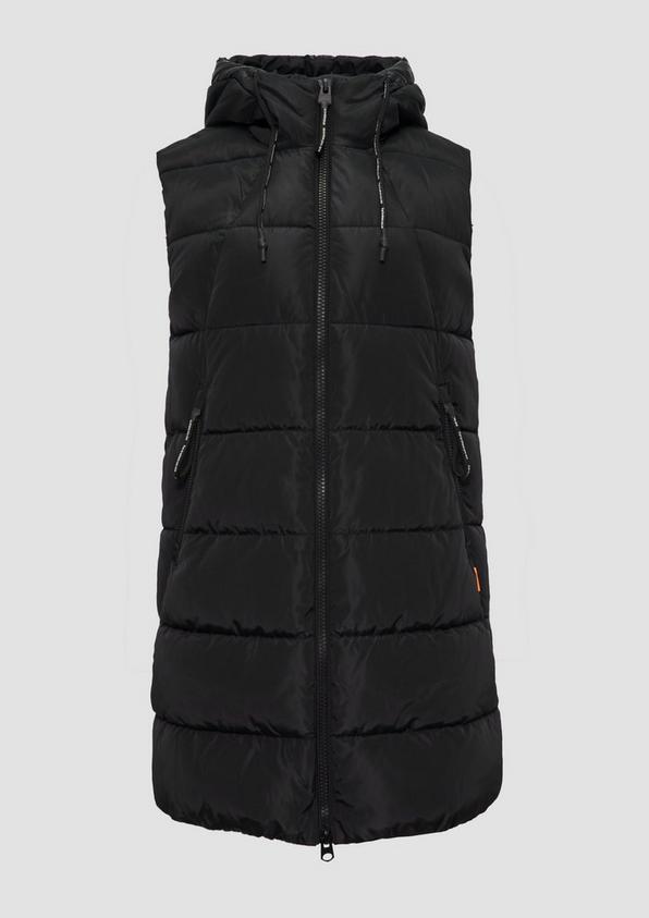 s.Oliver Wattierte Outdoor-Weste mit Kapuze