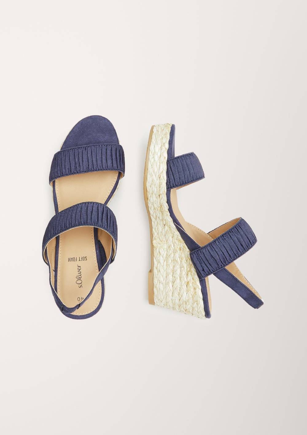 S.Oliver Wedges Mit Raffung