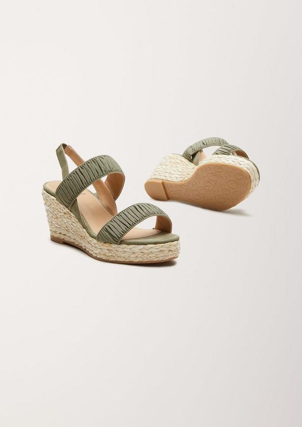 s.Oliver Wedges mit Raffung
