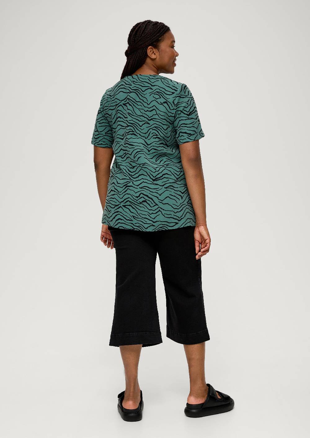 S.Oliver Weiche Bluse Aus Modalmix