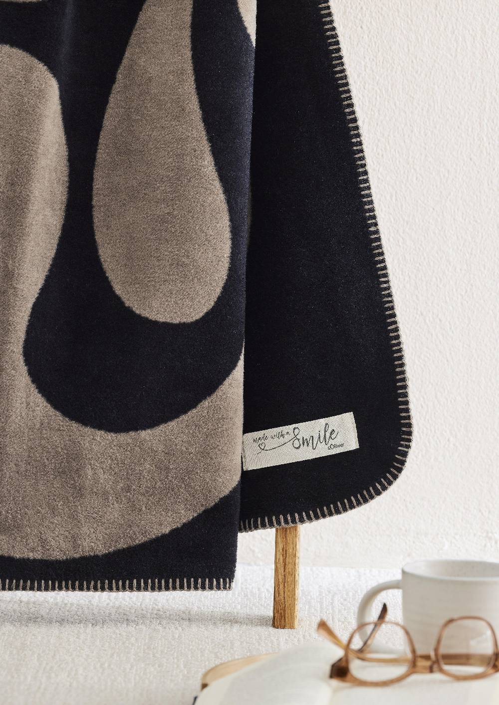 S.Oliver Weiche Decke Aus Baumwollmix