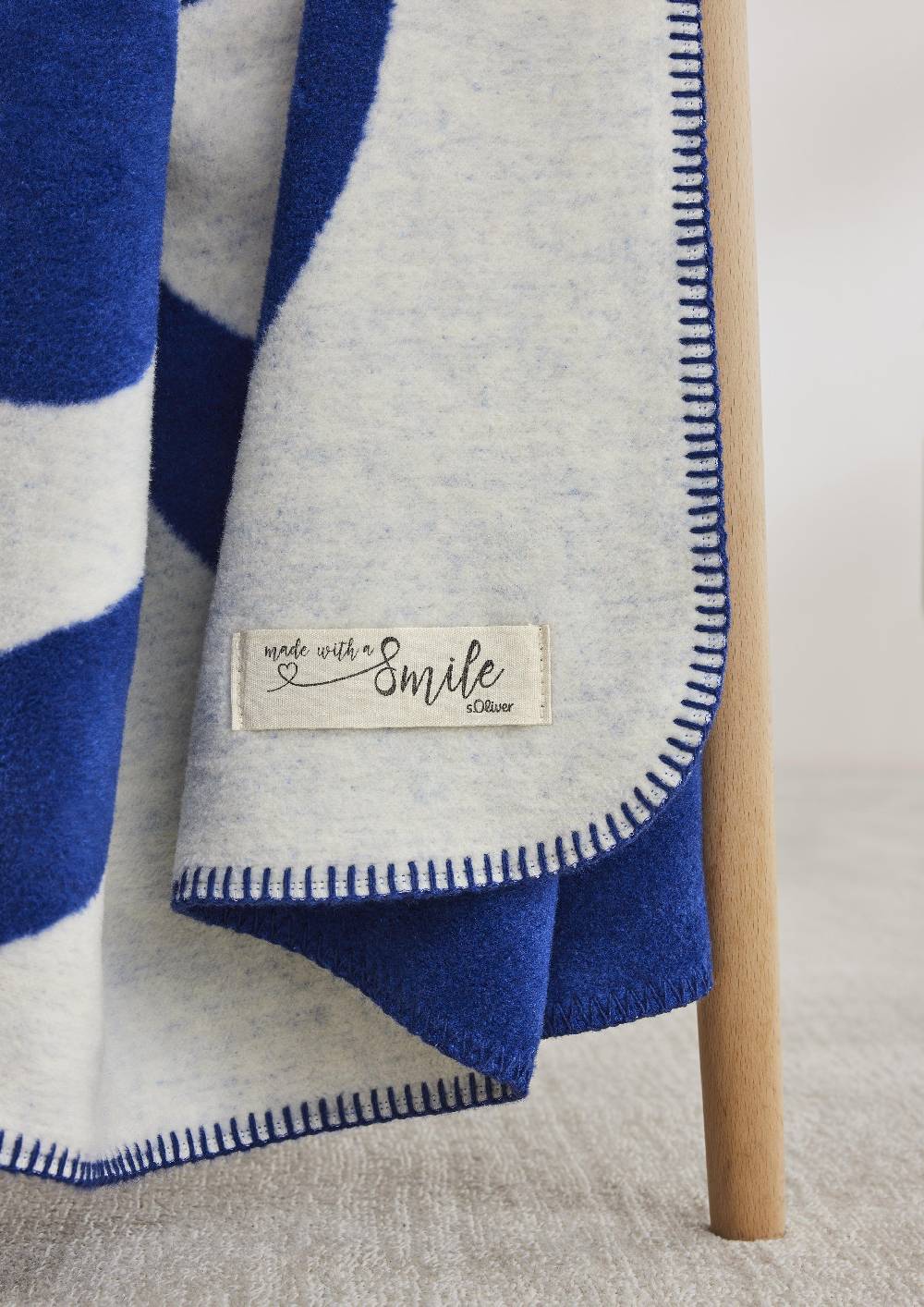 S.Oliver Weiche Decke Aus Baumwollmix