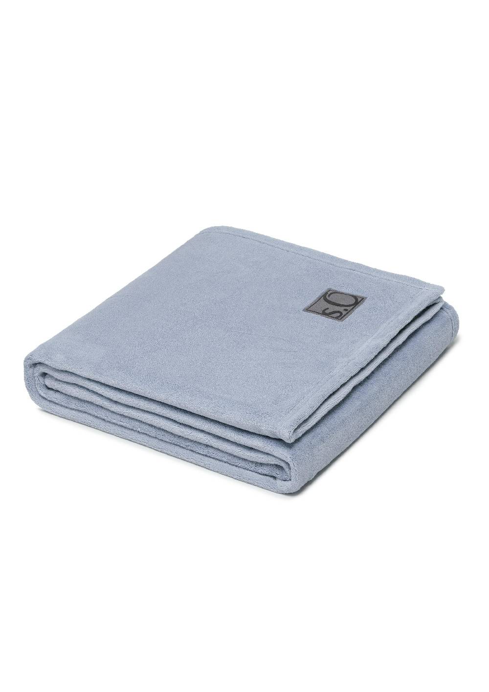 S.Oliver Weiche Decke Mit Logo-Detail