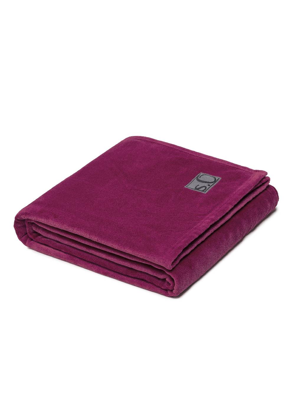 S.Oliver Weiche Decke Mit Logo-Detail