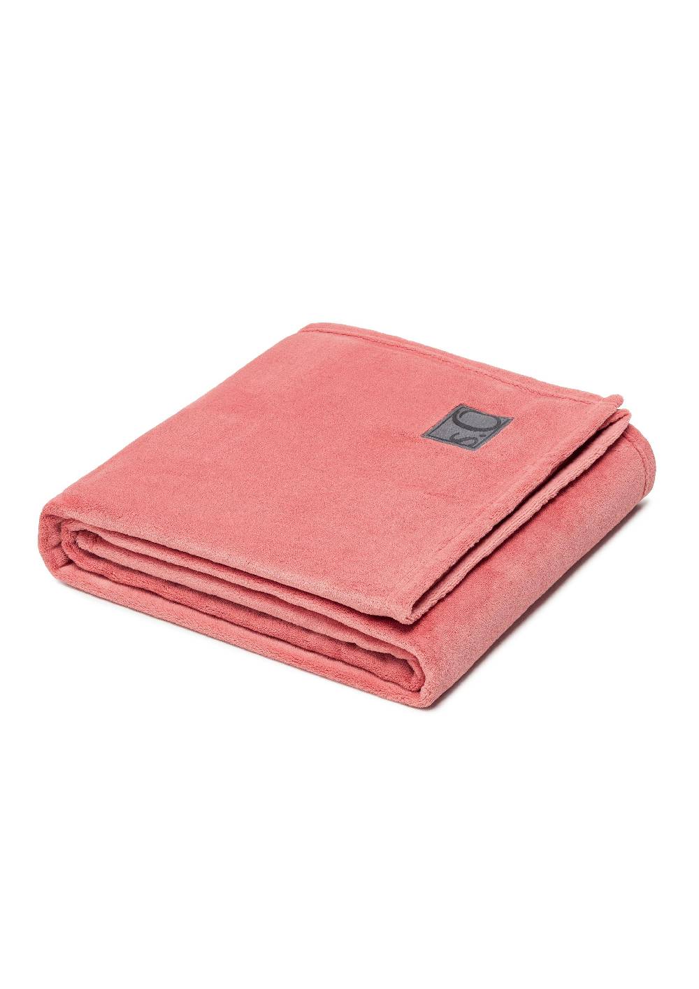 S.Oliver Weiche Decke Mit Logo-Detail