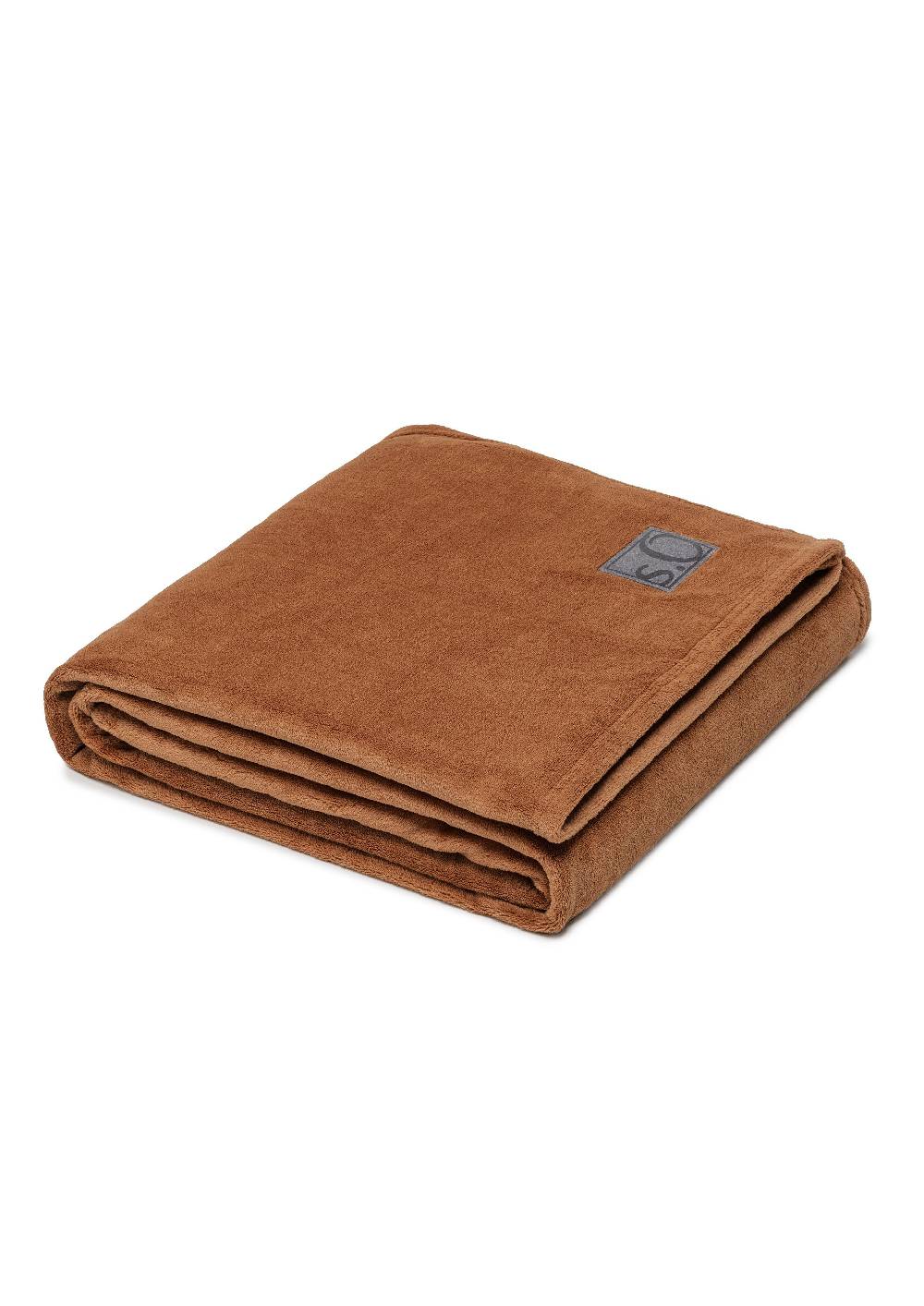 S.Oliver Weiche Decke Mit Logo-Detail