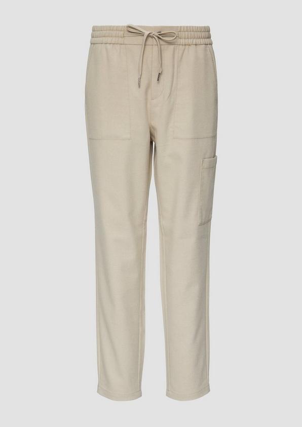 s.Oliver Weiche Relaxed-Jogpants mit Tapered Leg