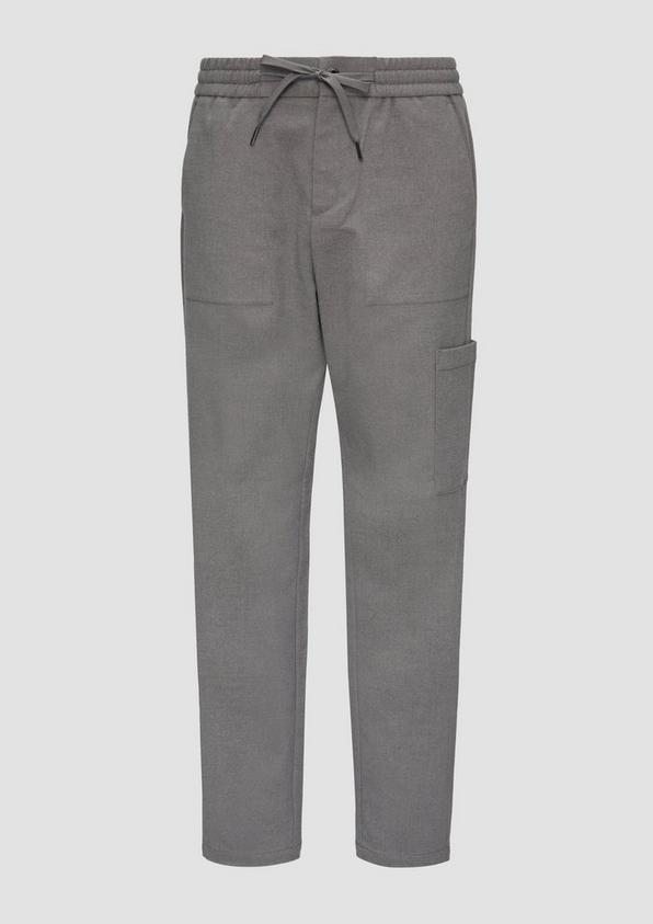 s.Oliver Weiche Relaxed-Jogpants mit Tapered Leg