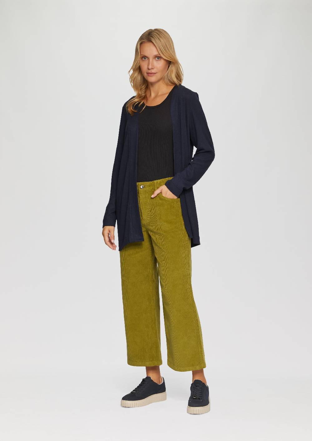 S.Oliver Weicher Cardigan Aus Jersey