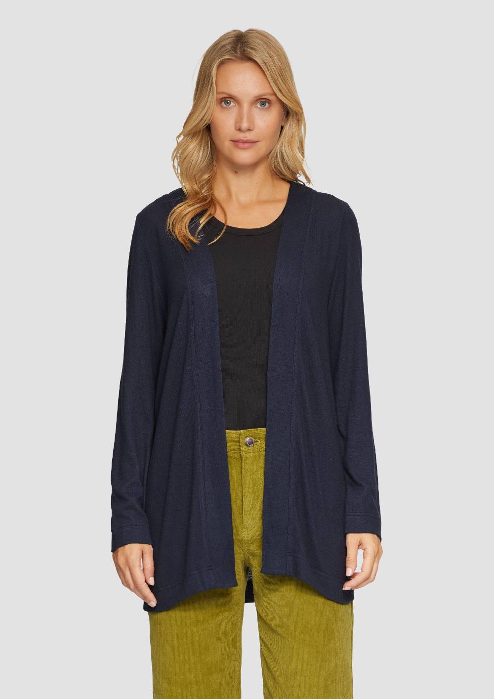 S.Oliver Weicher Cardigan Aus Jersey