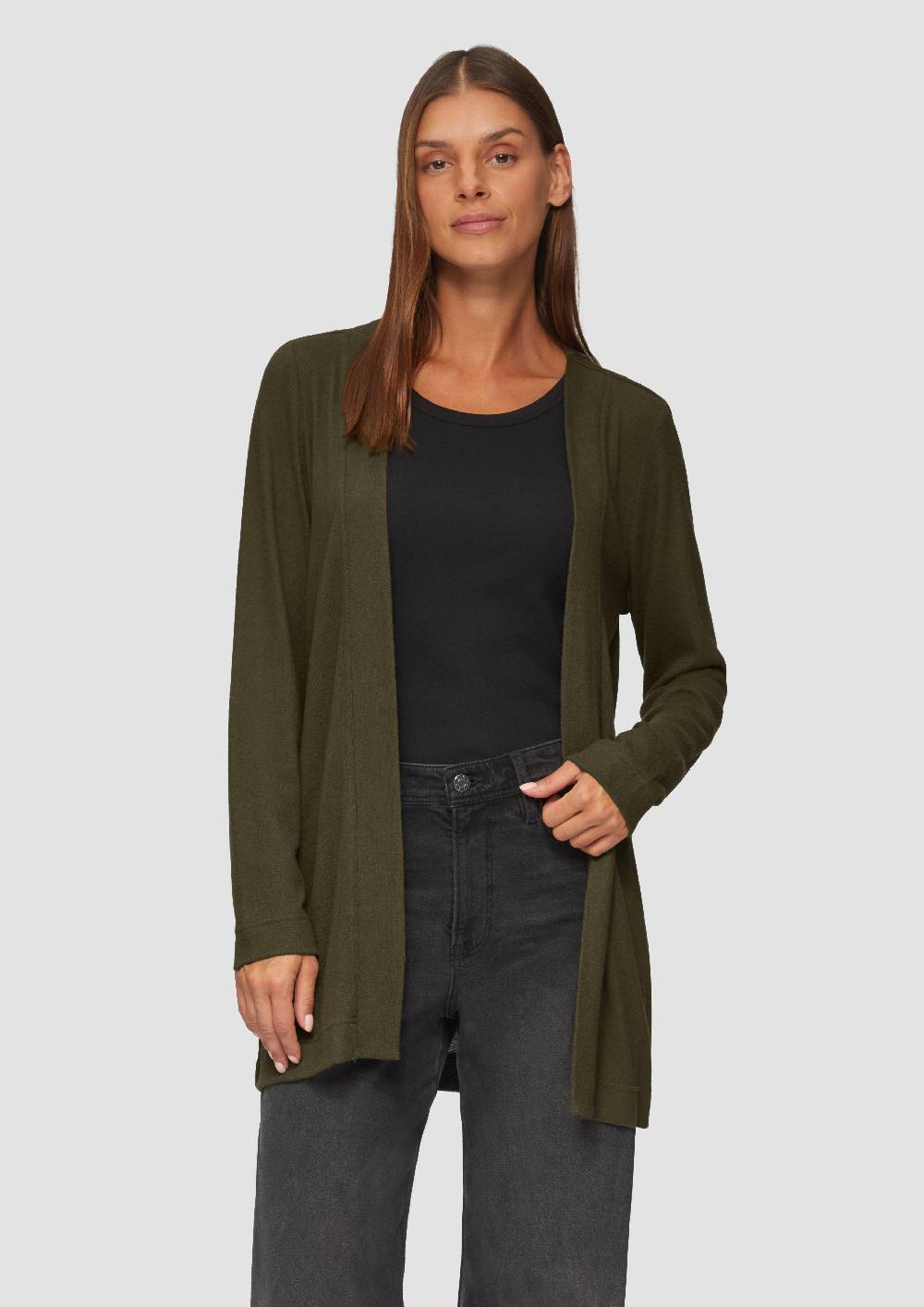 S.Oliver Weicher Cardigan Aus Jersey