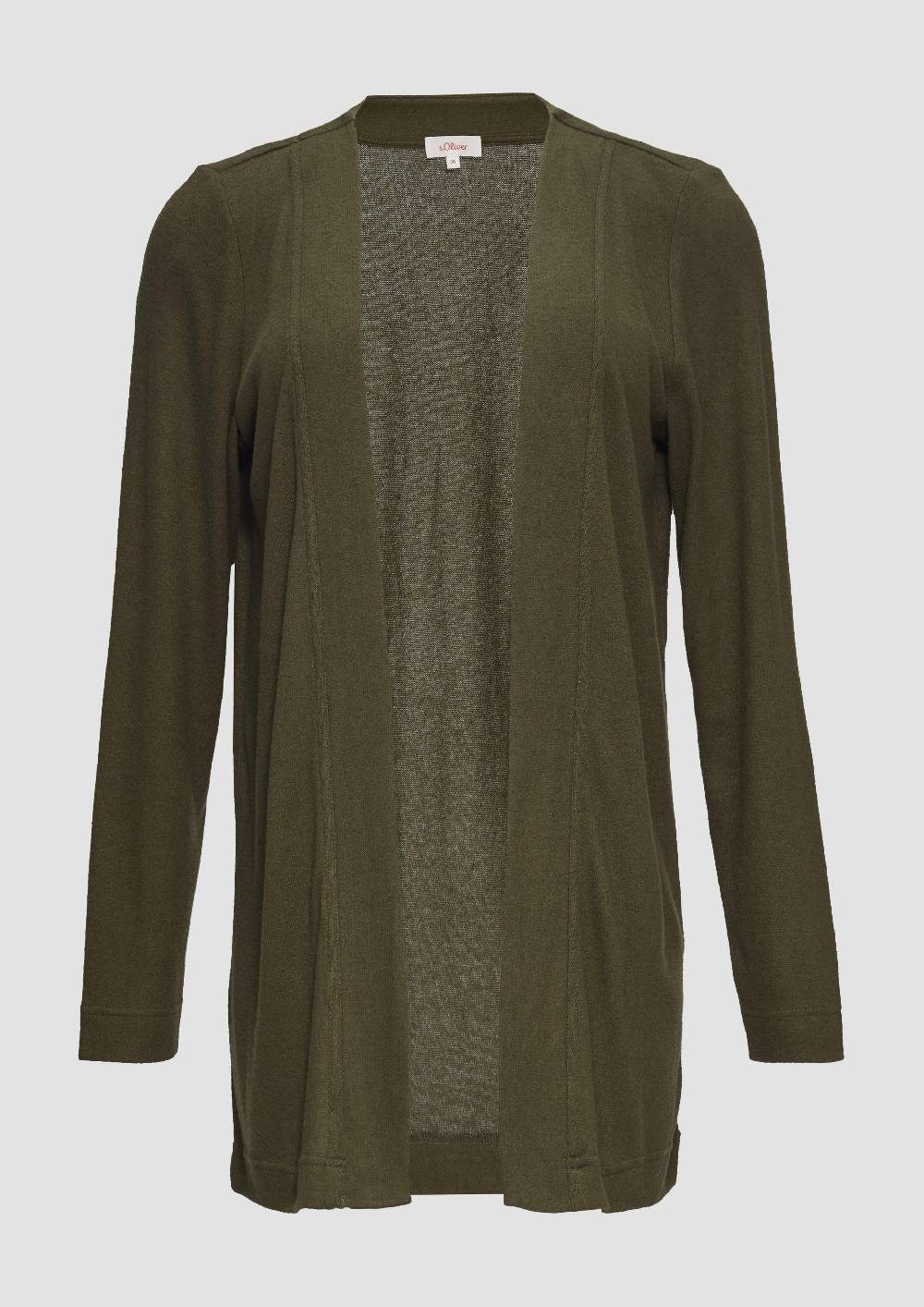 S.Oliver Weicher Cardigan Aus Jersey