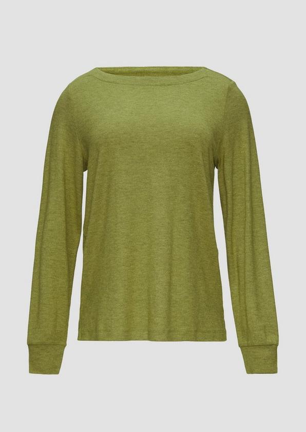 s.Oliver Weicher Longsleeve aus Jerseystrick