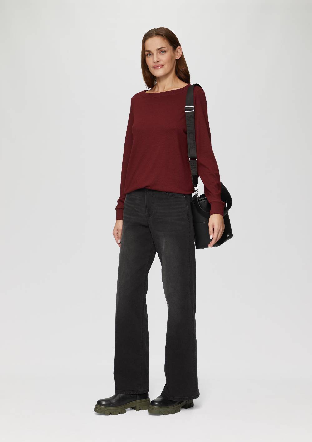 S.Oliver Weicher Longsleeve Aus Jerseystrick