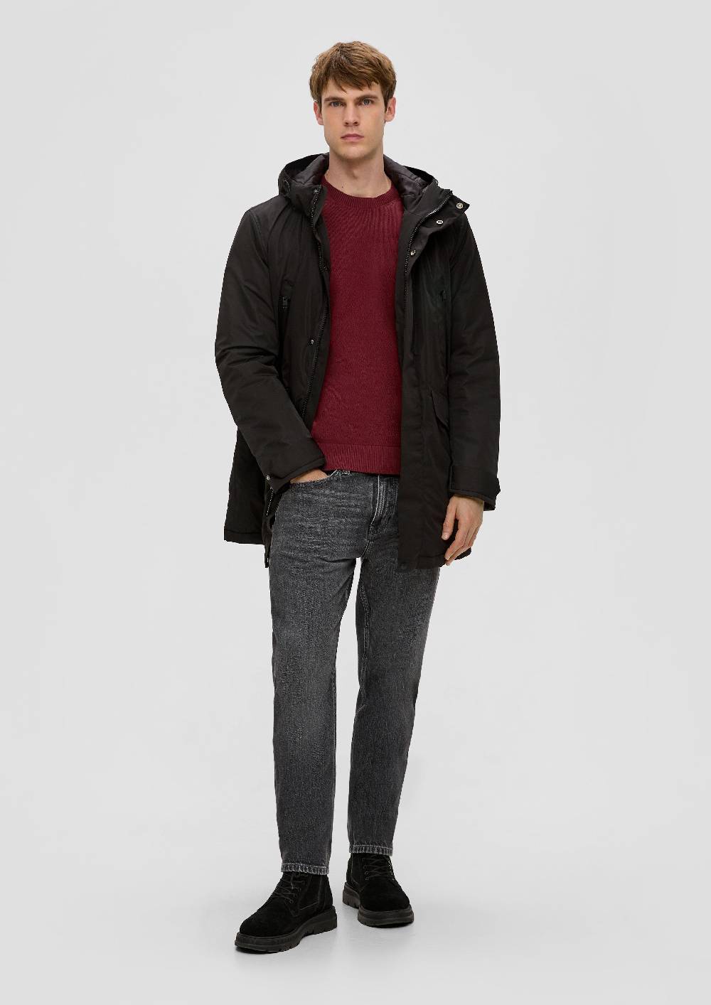 S.Oliver Weicher Strickpullover Aus Baumwolle