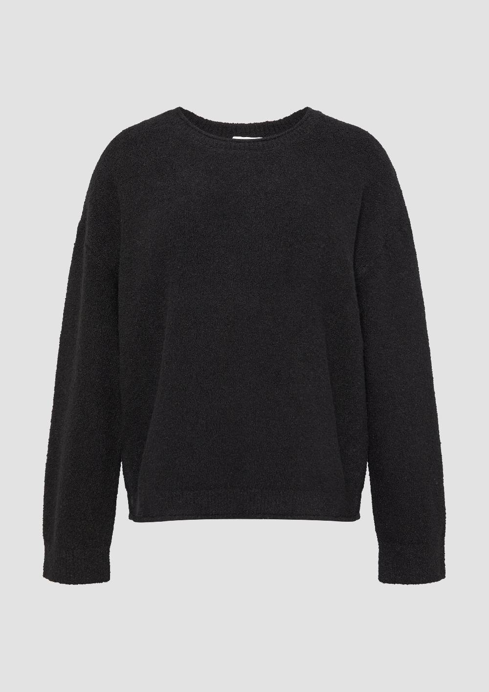 S.Oliver Weicher Strickpullover Aus Bouclé