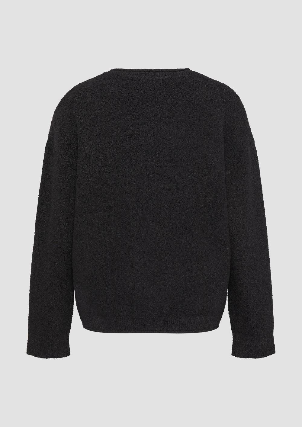 S.Oliver Weicher Strickpullover Aus Bouclé