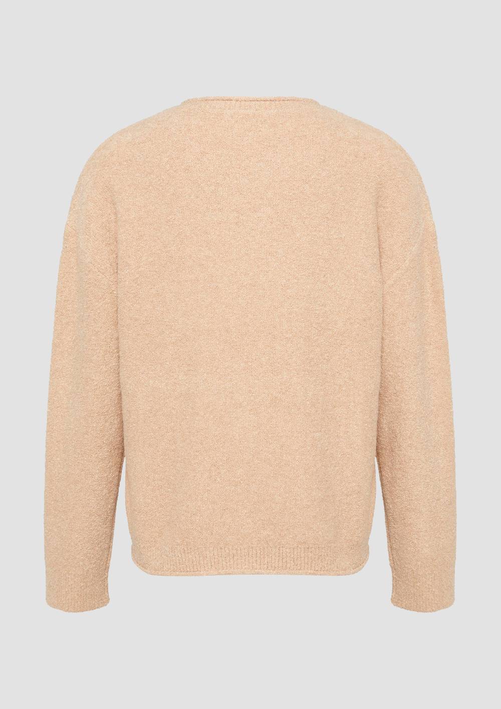 S.Oliver Weicher Strickpullover Aus Bouclé