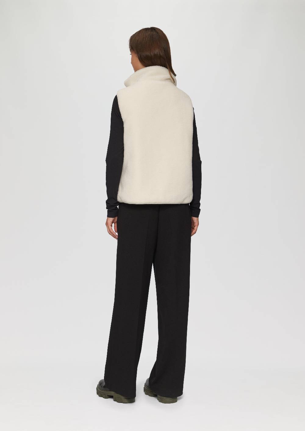 S.Oliver Wendeweste Mit Teddyplüsch