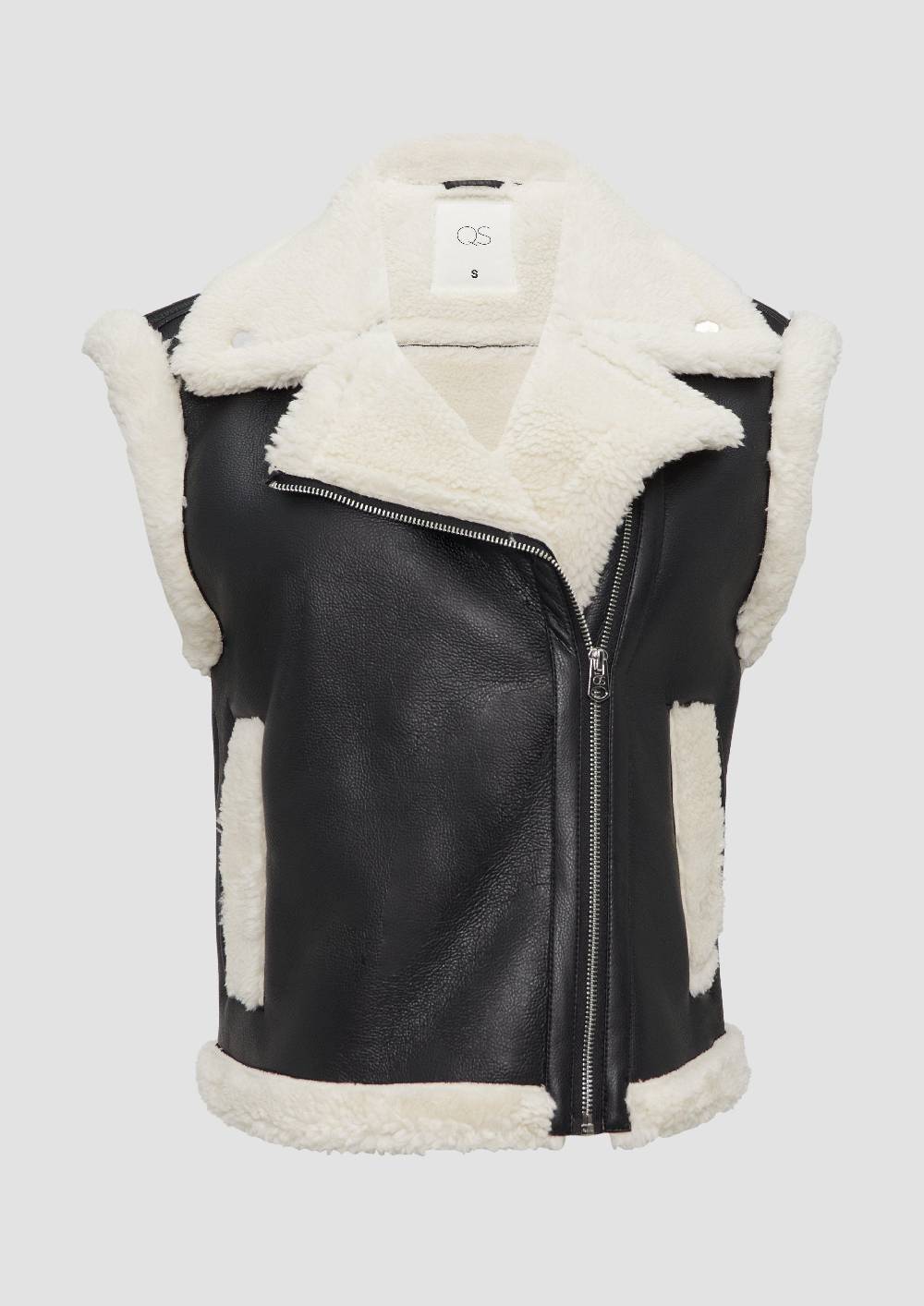 S.Oliver Weste In Lammfell-Optik